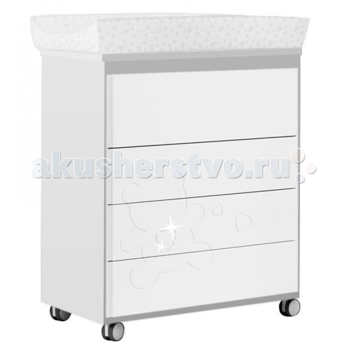 Комод Micuna Neus B-1343 пеленальный (4 ящика), Neus B-1343 пеленальный (4 ящика)
Комод Micuna Neus B-1343 пеленальный (4 ящика), Neus B-1343 пеленальный (4 ящика)