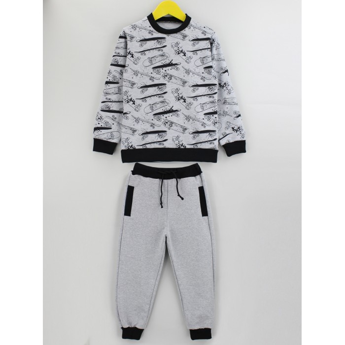 Babycollection Костюм для мальчика (свитшот, брюки) Скейтер, Костюм для мальчика (свитшот, брюки) Скейтер
Babycollection Костюм для мальчика (свитшот, брюки) Скейтер, Костюм для мальчика (свитшот, брюки) Скейтер