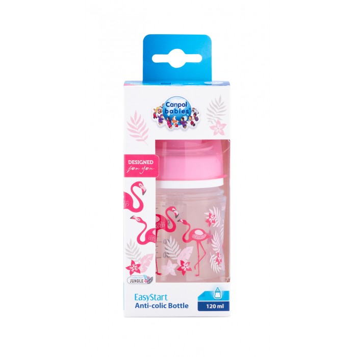 Бутылочка Canpol антиколиковая PP EasyStart с широким горлышком Jungle от 0 мес. 120 мл 35/226, антиколиковая PP EasyStart с широким горлышком Jungle от 0 мес. 120 мл 35/226
Бутылочка Canpol антиколиковая PP EasyStart с широким горлышком Jungle от 0 мес. 120 мл 35/226, антиколиковая PP EasyStart с широким горлышком Jungle от 0 мес. 120 мл 35/226