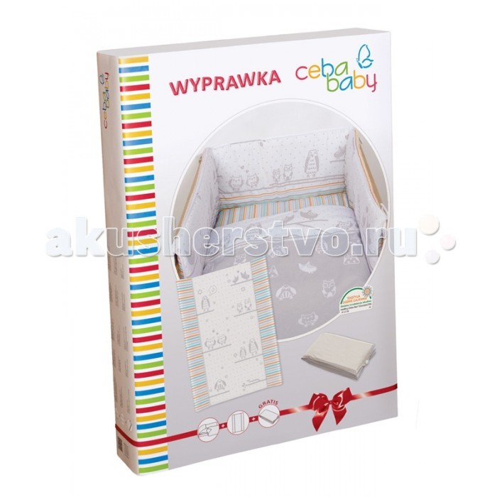 Комплект в кроватку Ceba Baby Layette Owls (5 предметов), Layette Owls (5 предметов)
Комплект в кроватку Ceba Baby Layette Owls (5 предметов), Layette Owls (5 предметов)
