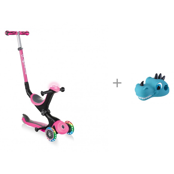 Трехколесный самокат Globber Go Up Deluxe Play Lights с насадкой на руль Динозавр, Go Up Deluxe Play Lights с насадкой на руль Динозавр
Трехколесный самокат Globber Go Up Deluxe Play Lights с насадкой на руль Динозавр, Go Up Deluxe Play Lights с насадкой на руль Динозавр