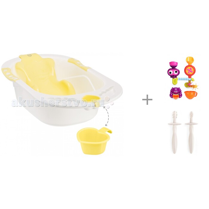 Happy Baby Ванночка Bath Comfort с игрушками Eureka и зубными щетками Tooth Brushes, Ванночка Bath Comfort с игрушками Eureka и зубными щетками Tooth Brushes
Happy Baby Ванночка Bath Comfort с игрушками Eureka и зубными щетками Tooth Brushes, Ванночка Bath Comfort с игрушками Eureka и зубными щетками Tooth Brushes