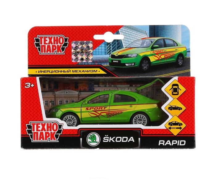 Технопарк Инерционная машина Skoda Rapid Спорт, Инерционная машина Skoda Rapid Спорт
Технопарк Инерционная машина Skoda Rapid Спорт, Инерционная машина Skoda Rapid Спорт