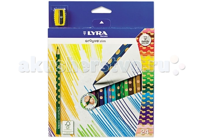 Lyra Groove Slim цветные с эргономичным захватом 24 цвета, Groove Slim цветные с эргономичным захватом 24 цвета
Lyra Groove Slim цветные с эргономичным захватом 24 цвета, Groove Slim цветные с эргономичным захватом 24 цвета