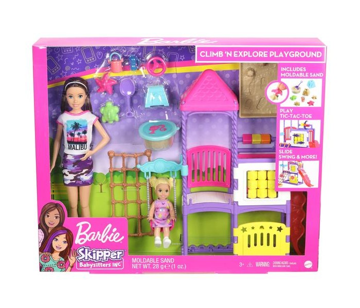 Barbie Игровой набор Скиппер на игровой площадке, Игровой набор Скиппер на игровой площадке
Barbie Игровой набор Скиппер на игровой площадке, Игровой набор Скиппер на игровой площадке