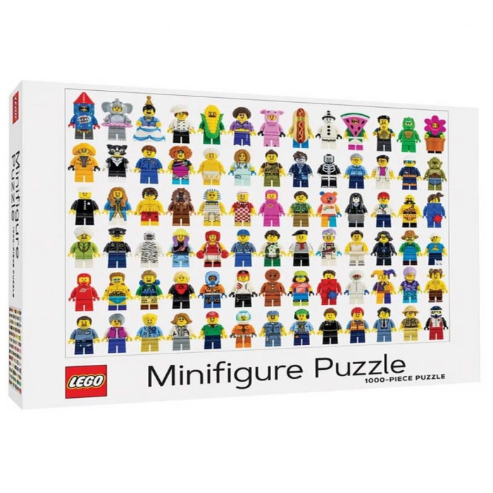 фото Lego пазл minifigure puzzle 1000 элементов