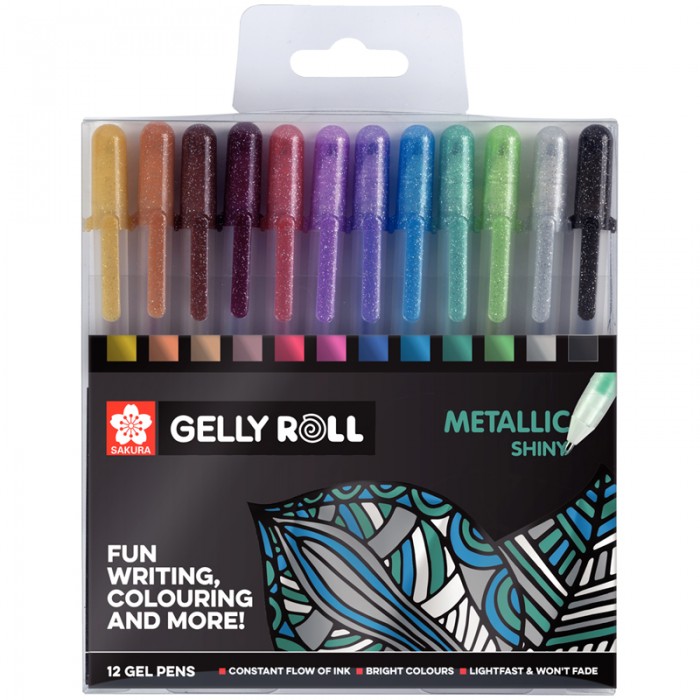 Sakura Набор гелевых ручек Gelly Roll Metallic 12 шт., Набор гелевых ручек Gelly Roll Metallic 12 шт.
Sakura Набор гелевых ручек Gelly Roll Metallic 12 шт., Набор гелевых ручек Gelly Roll Metallic 12 шт.