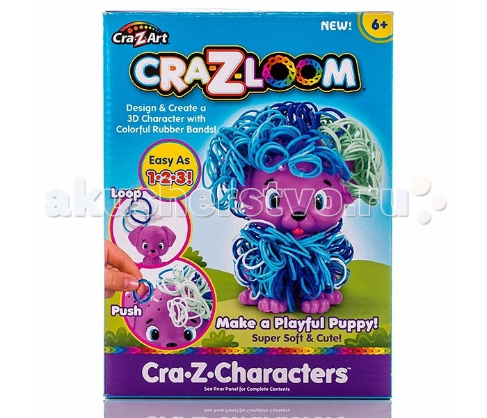 Cra-Z-Loom Набор для творчества фигурка Щенок, Набор для творчества фигурка Щенок
Cra-Z-Loom Набор для творчества фигурка Щенок, Набор для творчества фигурка Щенок