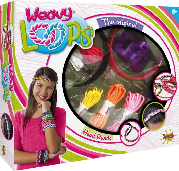 Наборы для творчества Splash Toys Набор для плетения ободков и браслетов