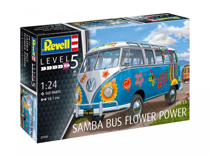 Revell Сборная модель Микроавтобус VW T1 Samba Bus Сила цветов 1:24, Сборная модель Микроавтобус VW T1 Samba Bus Сила цветов 1:24
Revell Сборная модель Микроавтобус VW T1 Samba Bus Сила цветов 1:24, Сборная модель Микроавтобус VW T1 Samba Bus Сила цветов 1:24