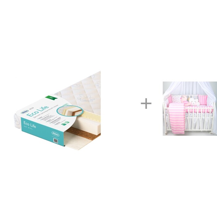 Матрас Plitex EcoLife 119х60х12 с комплектом Золотой Гусь Sweet miss, EcoLife 119х60х12 с комплектом Золотой Гусь Sweet miss
Матрас Plitex EcoLife 119х60х12 с комплектом Золотой Гусь Sweet miss, EcoLife 119х60х12 с комплектом Золотой Гусь Sweet miss