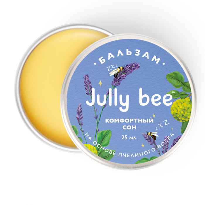 Jully bee Натуральный бальзам для улучшения сна Комфортный сон с лавандой и мятой 25 мл, Натуральный бальзам для улучшения сна Комфортный сон с лавандой и мятой 25 мл
Jully bee Натуральный бальзам для улучшения сна Комфортный сон с лавандой и мятой 25 мл, Натуральный бальзам для улучшения сна Комфортный сон с лавандой и мятой 25 мл