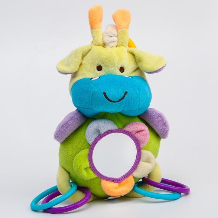 Подвесная игрушка Крошка Я мягкая с зеркалом Жирафик/Коровка/Бегемот 20 см, мягкая с зеркалом Жирафик/Коровка/Бегемот 20 см
Подвесная игрушка Крошка Я мягкая с зеркалом Жирафик/Коровка/Бегемот 20 см, мягкая с зеркалом Жирафик/Коровка/Бегемот 20 см