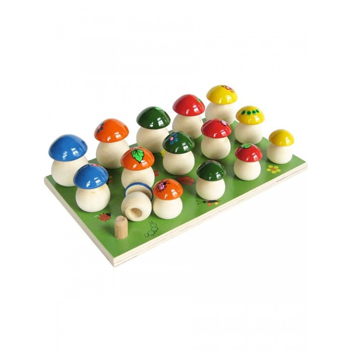 Деревянная игрушка Нескучные Игры Грибы на поляне 15 шт., Грибы на поляне 15 шт. 
Деревянная игрушка Нескучные Игры Грибы на поляне 15 шт., Грибы на поляне 15 шт.
