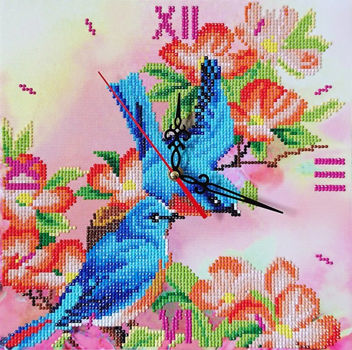 Color Kit Алмазная мозаика часы Райские птички 30х30 см, Алмазная мозаика часы Райские птички 30х30 см
Color Kit Алмазная мозаика часы Райские птички 30х30 см, Алмазная мозаика часы Райские птички 30х30 см