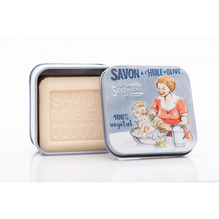 La Savonnerie de Nyons Мыло с шелком в металлической коробке Мама с ребенком 100 г, Мыло с шелком в металлической коробке Мама с ребенком 100 г
La Savonnerie de Nyons Мыло с шелком в металлической коробке Мама с ребенком 100 г, Мыло с шелком в металлической коробке Мама с ребенком 100 г