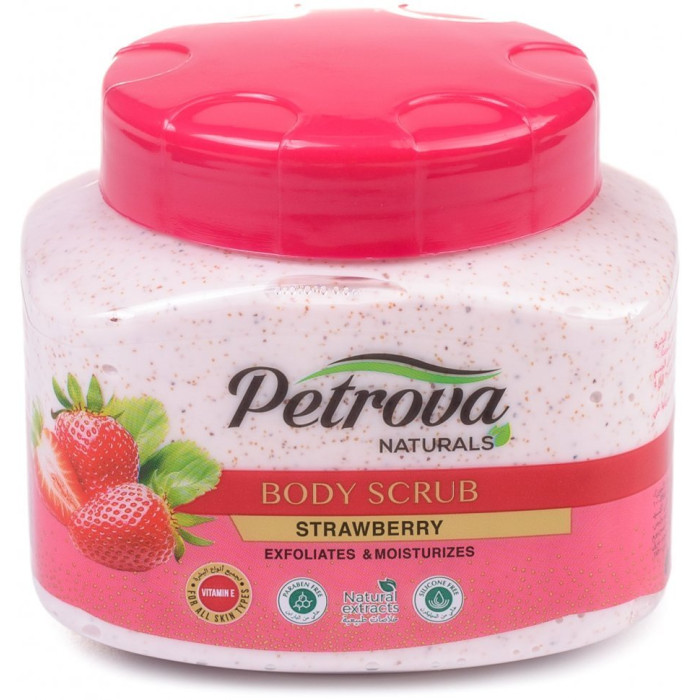 Petrova Naturals Скраб для тела клубника с натуральными маслами и экстрактами 500 мл, Скраб для тела клубника с натуральными маслами и экстрактами 500 мл
Petrova Naturals Скраб для тела клубника с натуральными маслами и экстрактами 500 мл, Скраб для тела клубника с натуральными маслами и экстрактами 500 мл