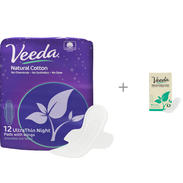 Veeda Ультратонкие прокладки ночные UltraThin Night и ежедневные Natural Cotton Liners, Ультратонкие прокладки ночные UltraThin Night и ежедневные Natural Cotton Liners
Veeda Ультратонкие прокладки ночные UltraThin Night и ежедневные Natural Cotton Liners, Ультратонкие прокладки ночные UltraThin Night и ежедневные Natural Cotton Liners