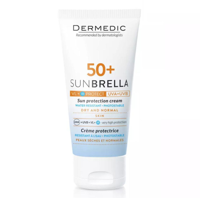 Dermedic Санбрелла Солнцезащитный крем SPF 50+ для сухой и нормальной кожи 50 мл, Санбрелла Солнцезащитный крем SPF 50+ для сухой и нормальной кожи 50 мл
Dermedic Санбрелла Солнцезащитный крем SPF 50+ для сухой и нормальной кожи 50 мл, Санбрелла Солнцезащитный крем SPF 50+ для сухой и нормальной кожи 50 мл