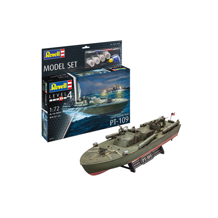 Revell Набор Торпедный катер Model Set Patrol Torpedo Boat PT-109, Набор Торпедный катер Model Set Patrol Torpedo Boat PT-109
Revell Набор Торпедный катер Model Set Patrol Torpedo Boat PT-109, Набор Торпедный катер Model Set Patrol Torpedo Boat PT-109