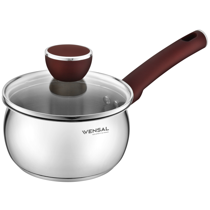 Vensal Ковш Joli 1.7 л 16 см с крышкой VS1543, Ковш Joli 1.7 л 16 см с крышкой VS1543
Vensal Ковш Joli 1.7 л 16 см с крышкой VS1543, Ковш Joli 1.7 л 16 см с крышкой VS1543