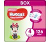  Huggies Подгузники Ultra Comfort Disney Box для девочек 4 (8-14 кг) 126 шт.