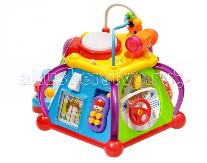 Huile Toys Игровой центр для малышей со световыми и звуковыми эффектами