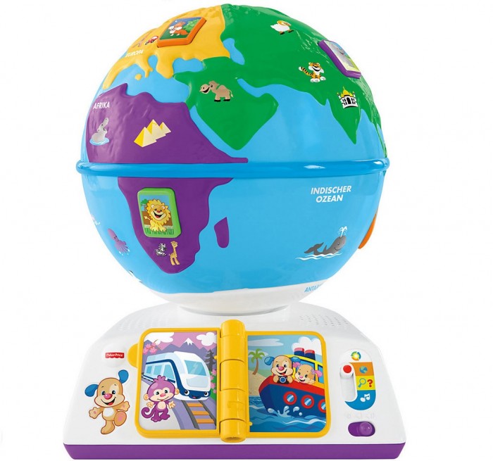 Fisher Price Mattel Обучающий глобус с технологией Smart Stages