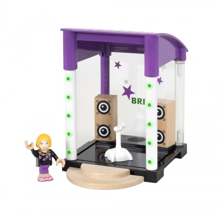 Brio Игровой набор Караоке-клуб, Кукольные домики и мебель - артикул:225910 Brio Игровой набор Караоке-клуб, Кукольные домики и мебель - артикул:225910
