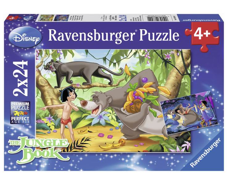 Ravensburger Пазл Маугли и друзья 2х24 элементов, Пазл Маугли и друзья 2х24 элементов
Ravensburger Пазл Маугли и друзья 2х24 элементов, Пазл Маугли и друзья 2х24 элементов