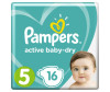  Pampers Подгузники Active Baby Dry Junior р.5 (11-18 кг) 16 шт.