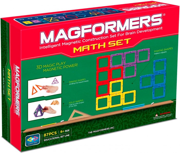 Конструктор Magformers Магнитный набор Увлекательная Математика 63109, Магнитный набор Увлекательная Математика 63109
Конструктор Magformers Магнитный набор Увлекательная Математика 63109, Магнитный набор Увлекательная Математика 63109
