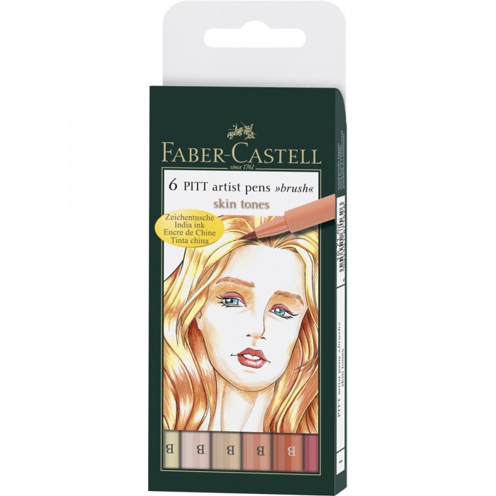 Faber-Castell Капиллярные ручки PITT artist pen 6 шт., Капиллярные ручки PITT artist pen 6 шт.
Faber-Castell Капиллярные ручки PITT artist pen 6 шт., Капиллярные ручки PITT artist pen 6 шт.