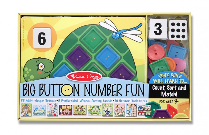 Деревянная игрушка Melissa & Doug Первые навыки Посчитай по пуговкам, Первые навыки Посчитай по пуговкам
Деревянная игрушка Melissa & Doug Первые навыки Посчитай по пуговкам, Первые навыки Посчитай по пуговкам