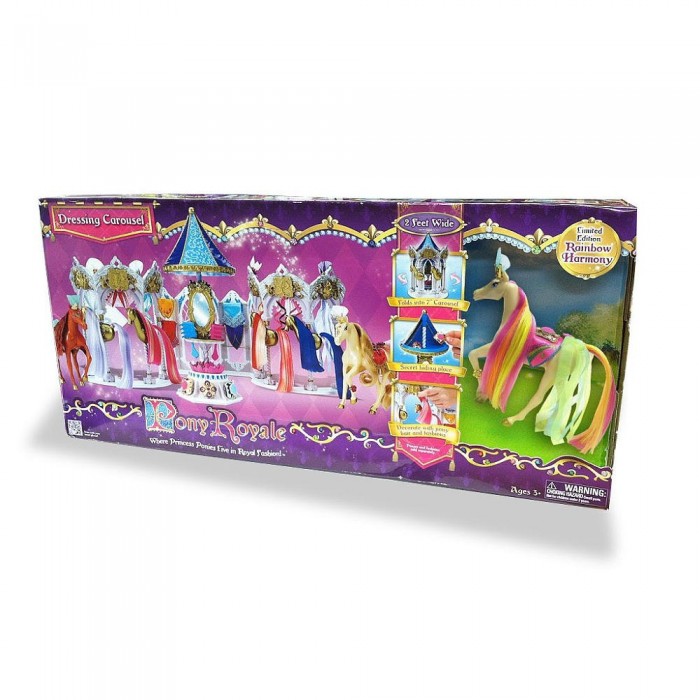 Pony Royal Набор Пони Рояль: карусель и королевская лошадь Радуга, Игровые наборы - артикул:437124 Pony Royal Набор Пони Рояль: карусель и королевская лошадь Радуга, Игровые наборы - артикул:437124