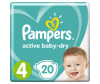  Pampers Подгузники Active Baby Стандарт р.4 (8-14 кг) 20 шт.