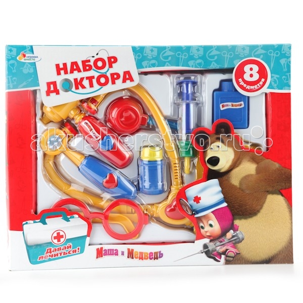 Играем вместе Набор доктора Маша и Медведь MT1094INC-R, Набор доктора Маша и Медведь MT1094INC-R
Играем вместе Набор доктора Маша и Медведь MT1094INC-R, Набор доктора Маша и Медведь MT1094INC-R