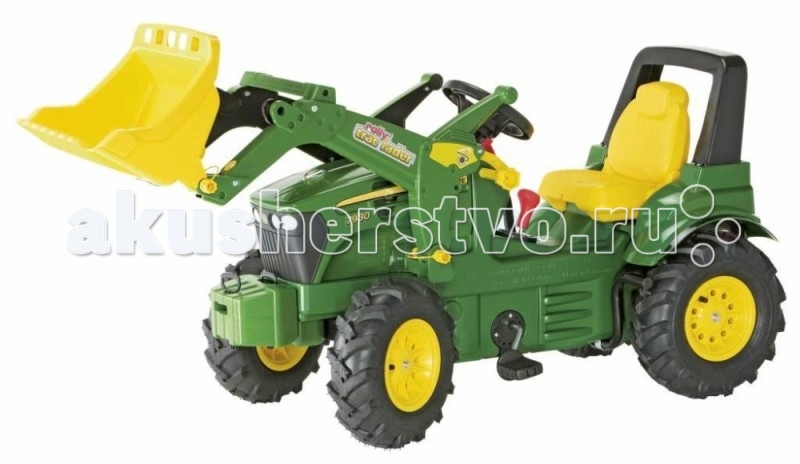 

Rolly Toys Педальный трактор John Deere 7930 (надувные колеса), Педальный трактор John Deere 7930 (надувные колеса)