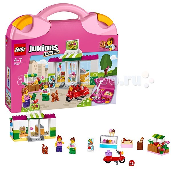 Конструктор Lego Juniors 10684 Лего Джуниорс Чемоданчик Супермаркет, Juniors 10684 Лего Джуниорс Чемоданчик Супермаркет
Конструктор Lego Juniors 10684 Лего Джуниорс Чемоданчик Супермаркет, Juniors 10684 Лего Джуниорс Чемоданчик Супермаркет