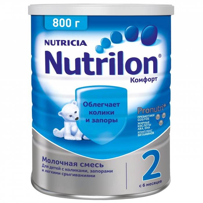 Nutrilon Молочная смесь Комфорт 2 с 6 мес. 800 г, Молочная смесь Комфорт 2 с 6 мес. 800 г
Nutrilon Молочная смесь Комфорт 2 с 6 мес. 800 г, Молочная смесь Комфорт 2 с 6 мес. 800 г
