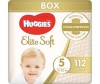  Huggies Подгузники Elite Soft 5 (12-22 кг) 112 шт.