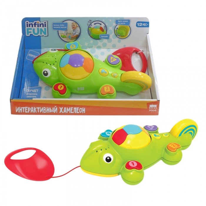 Каталка-игрушка 1 Toy Kidz Delight Интерактивный хамелеон, Kidz Delight Интерактивный хамелеон
Каталка-игрушка 1 Toy Kidz Delight Интерактивный хамелеон, Kidz Delight Интерактивный хамелеон