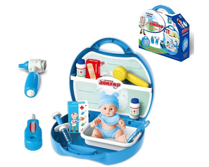 1 Toy Игровой набор в чемоданчике Профи Доктор (19 предметов), Игровой набор в чемоданчике Профи Доктор (19 предметов)
1 Toy Игровой набор в чемоданчике Профи Доктор (19 предметов), Игровой набор в чемоданчике Профи Доктор (19 предметов)