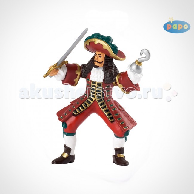 Papo Игровая фигурка Капитан Крюк, Игровая фигурка Капитан Крюк
Papo Игровая фигурка Капитан Крюк, Игровая фигурка Капитан Крюк