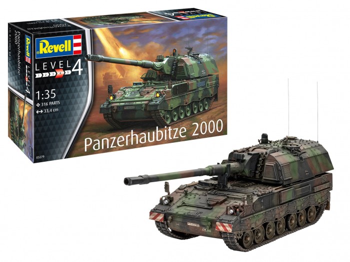 Revell Немецкая самоходная артиллерийская установка Panzerhaubitze 2000, Немецкая самоходная артиллерийская установка Panzerhaubitze 2000
Revell Немецкая самоходная артиллерийская установка Panzerhaubitze 2000, Немецкая самоходная артиллерийская установка Panzerhaubitze 2000