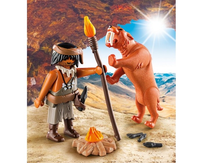 Конструктор Playmobil Экстра-набор Пещерный человек с саблезубым тигром, Экстра-набор Пещерный человек с саблезубым тигром
Конструктор Playmobil Экстра-набор Пещерный человек с саблезубым тигром, Экстра-набор Пещерный человек с саблезубым тигром