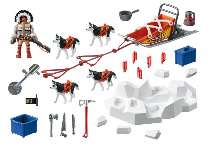 Конструктор Playmobil Полярная экспедиция: Хаски с нарисованными санями, Полярная экспедиция: Хаски с нарисованными санями
Конструктор Playmobil Полярная экспедиция: Хаски с нарисованными санями, Полярная экспедиция: Хаски с нарисованными санями