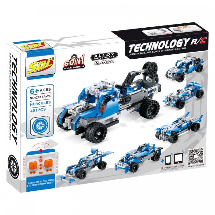 SDL Technic 3D на радиоуправлении 60 в 1 R/C (401 деталь), Technic 3D на радиоуправлении 60 в 1 R/C (401 деталь)
SDL Technic 3D на радиоуправлении 60 в 1 R/C (401 деталь), Technic 3D на радиоуправлении 60 в 1 R/C (401 деталь)
