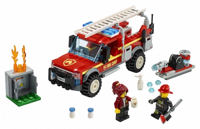 Конструктор Lego City Town Грузовик начальника пожарной охраны, City Town Грузовик начальника пожарной охраны
Конструктор Lego City Town Грузовик начальника пожарной охраны, City Town Грузовик начальника пожарной охраны