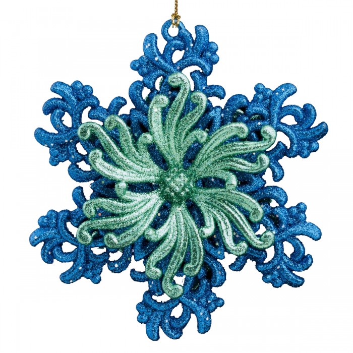 ErichKrause Decor Ёлочная игрушка Снежинка Ясмин 13 см, Decor Ёлочная игрушка Снежинка Ясмин 13 см
ErichKrause Decor Ёлочная игрушка Снежинка Ясмин 13 см, Decor Ёлочная игрушка Снежинка Ясмин 13 см